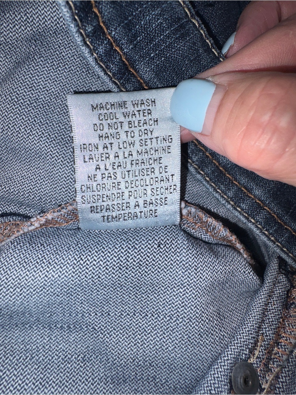 Ricki's Blue Denim Button-Front Jacket Size Small - Picture 12 of 12